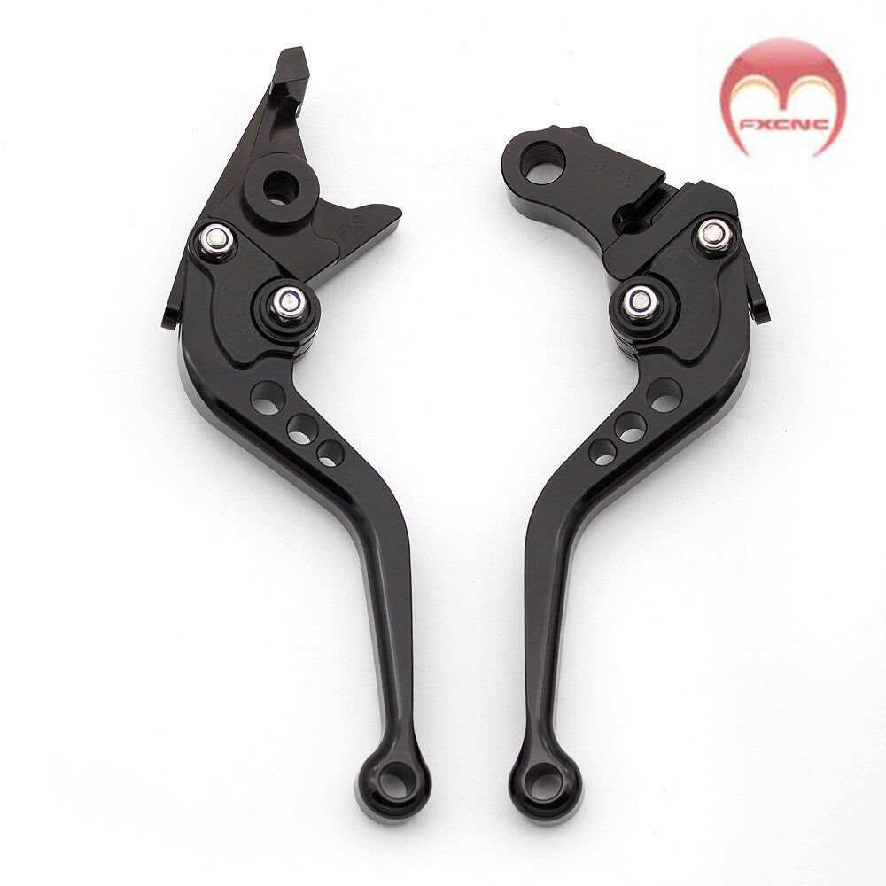 CNC adjustable brake clutch lever for Yamaha Tenere 700 (2019, 2020, 2021) - Short-range