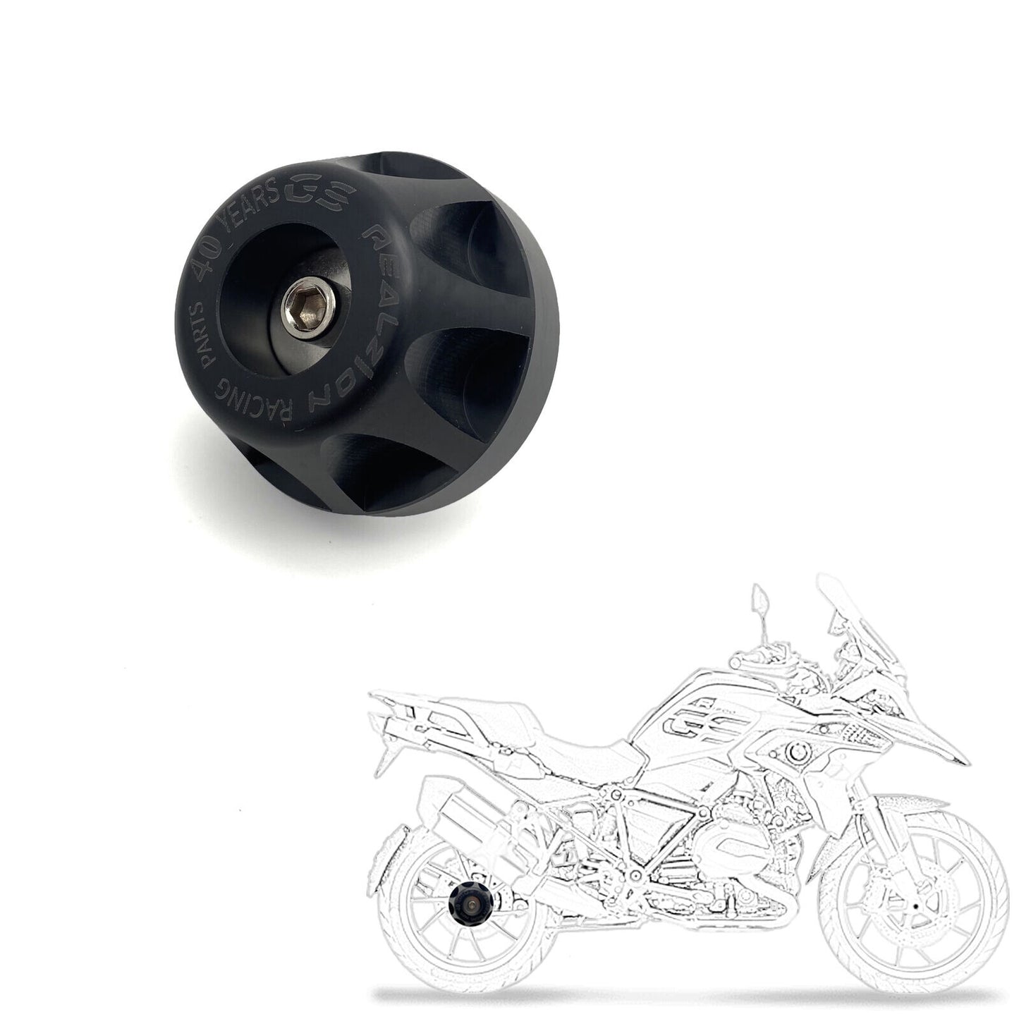 Fir for BMW R1200GS Dirt Bike Final Drive Housing Cardan Crash Slider Protector