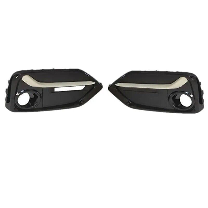LHRH Front Bumper Foglamp Trim Lid Bezel for Honda for Civic Hatchback 2020-2021