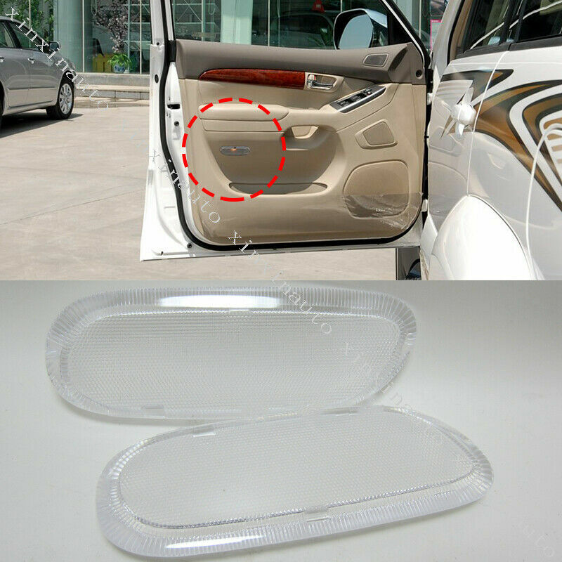 4pcs Car Door Welcome Lamp Shell Cover replace for Toyota Prado LC120 2003-2009