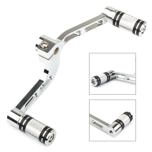 CNC Gear Shifter Lever Shift Pegs Toe Heel Fit for Harley XL883 XL 1200T Chrome A
