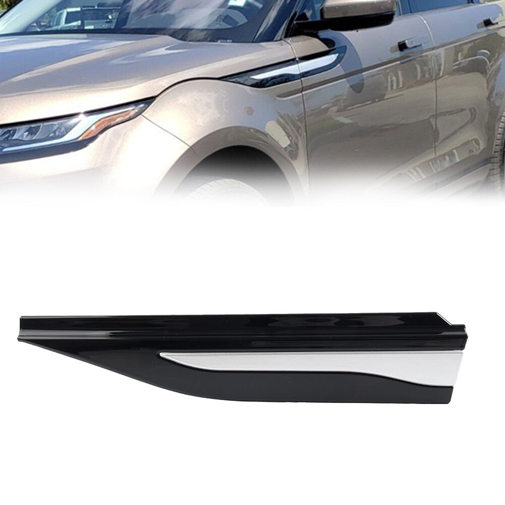 Front Fender Wing Finisher Molding Trim Silver for Land Rover for Range Rover Evoque