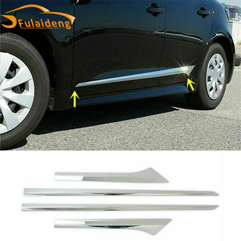 for Toyota for Corolla Hatchback 2019-2023 Body Side Door Molding Strips Cover Trim