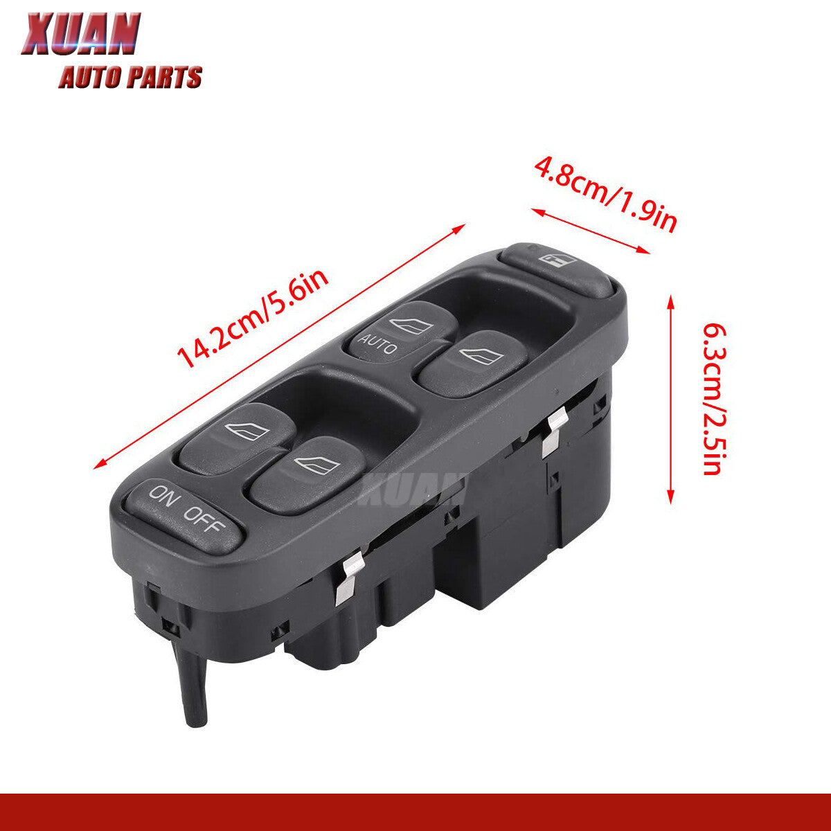 8638452 Left Front Power Window Switch Main Switch Suitable for Volvo V70 S70 C70