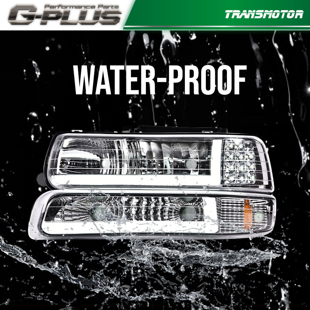 LED DRL, Tianliang+, Luminous 99-02, for Chevrolet SILVERADO 00-06, Tahoe