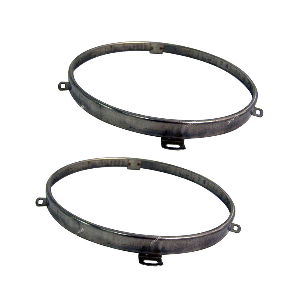 Pair Headlamp Bezel Left or Right Side 68003772AA for Jeep for Wrangler 2007-2018
