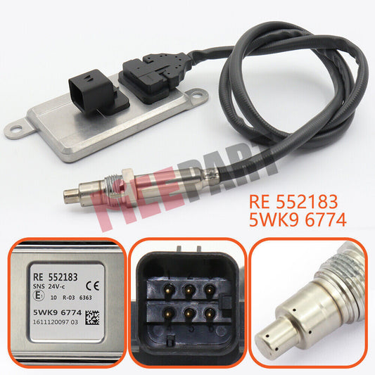 RE552183 5WK96774 Nox Nitrogen Oxide Sensor compatible 300GLC, 380GLC, 844K