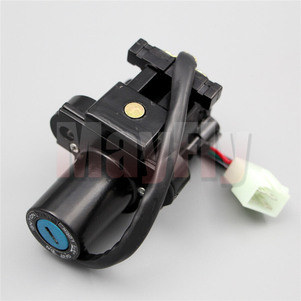 Fit For CBR600F4/F4i 2001-2006 Ignition Switch Fuel Gas Cap for Seat Lock Key Set