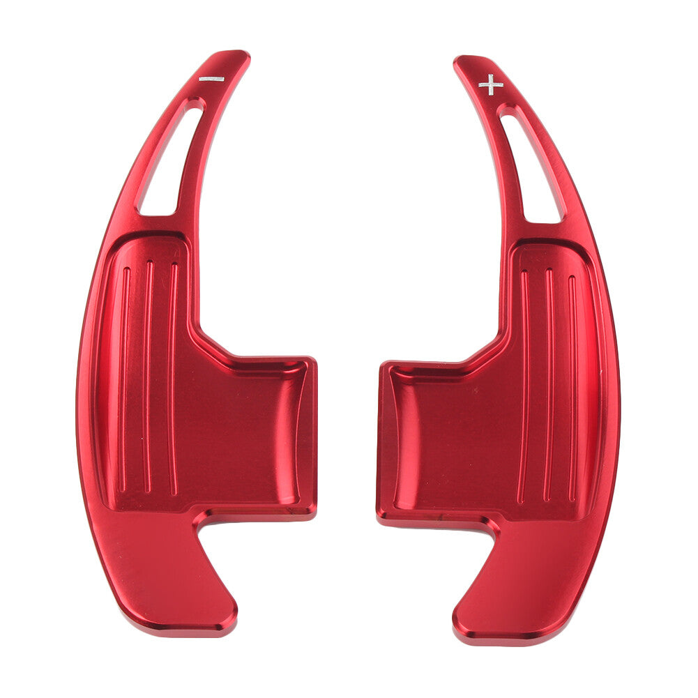 Steering Wheel Shift Shifter Paddle Extension For 2015-21 2020 for Ford for Mustang Red