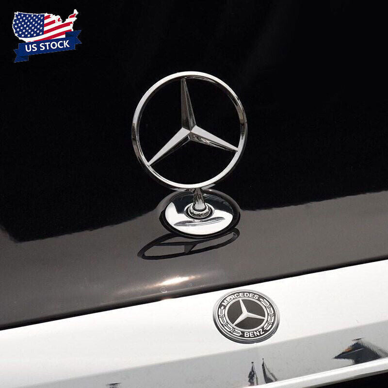 The front grille features a chrome-plated upright star emblem suitable for the for Mercedes-Benz CES AMG.