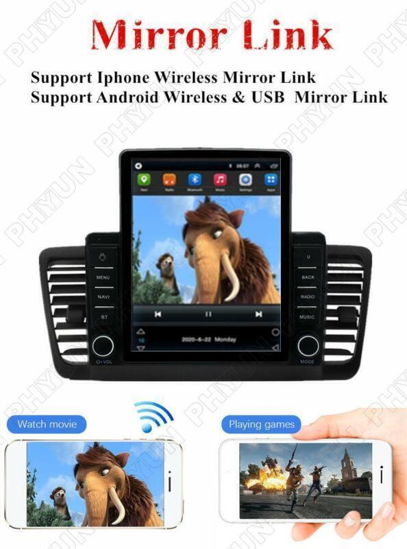 for Subaru Legacy Outback 03-09 Car Stereo Radio GPS WIFI RDS 9.5 Android 10.1