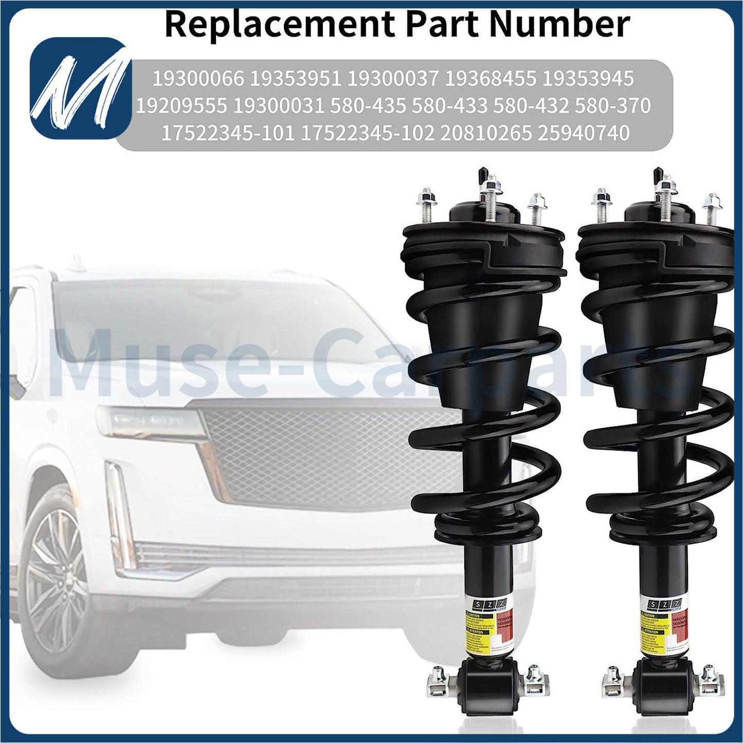 For 2017-2024 for Chevy Camaro ZL1 F55 Magnetic Ride Shocks Struts Front & Rear