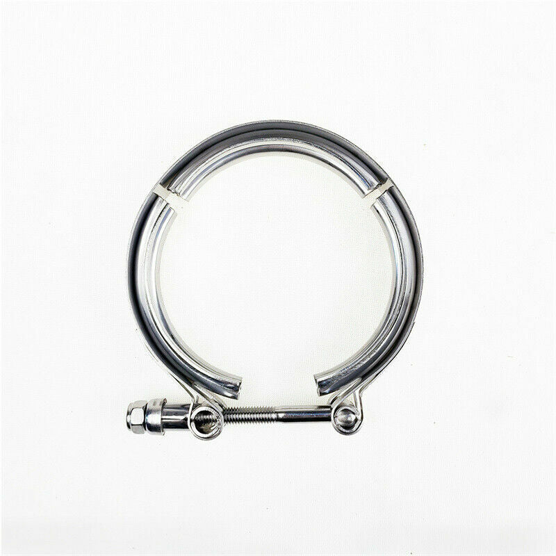 4'' Turbo Exhaust Down Pipe Stainless V-Band V band Vband Quick Release Clamp