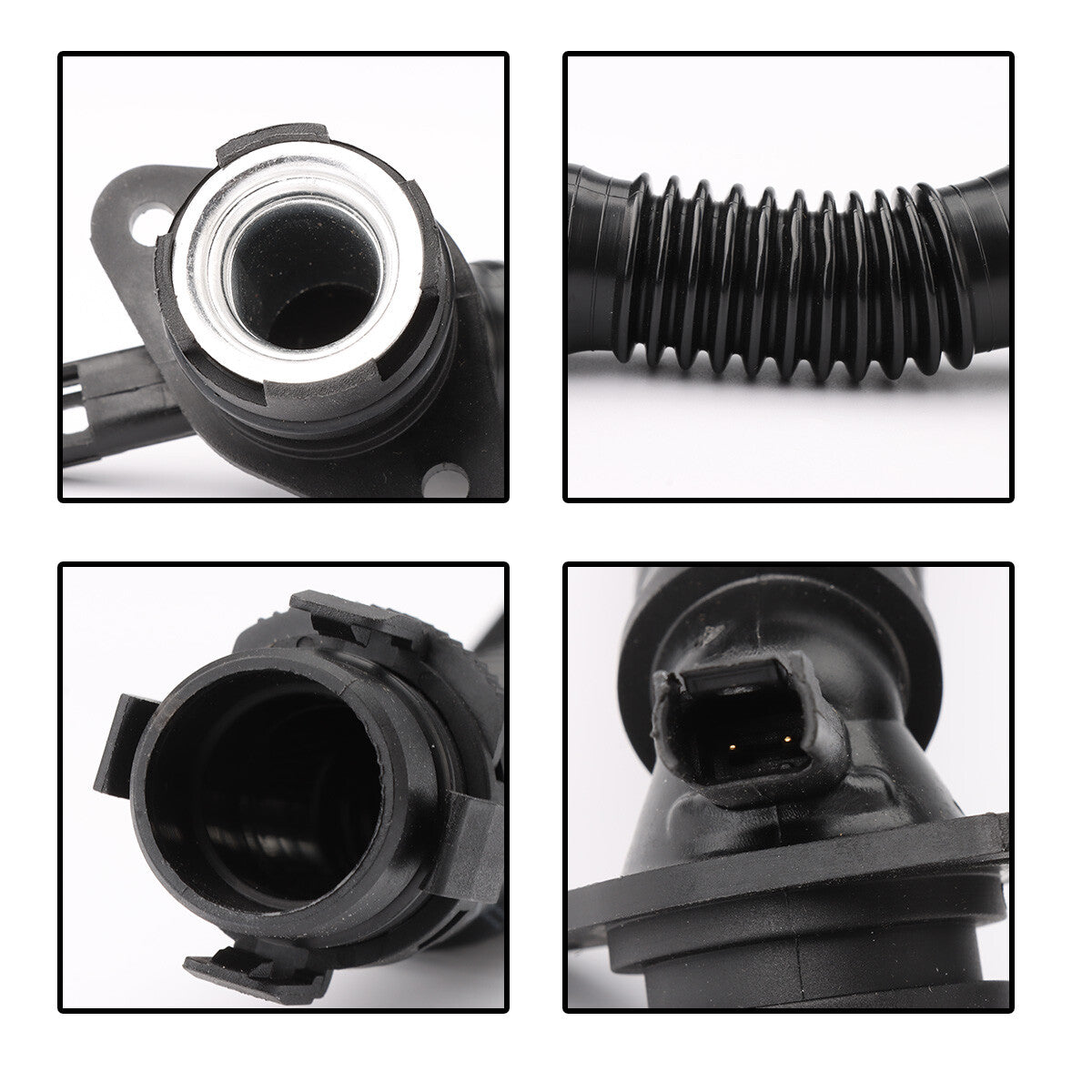 2-PIN NEW Crankcase Vent Hose From Valve Cover 11127590163 Fits for BMW 3.0L AU