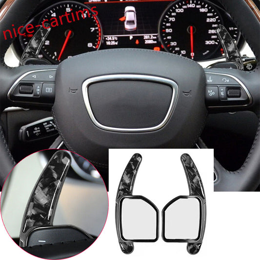 for Audi A3 A4 A5 A6 2009-12 S5 S8 for A8 2008-10 ABS Steering Wheel Shifter Paddles