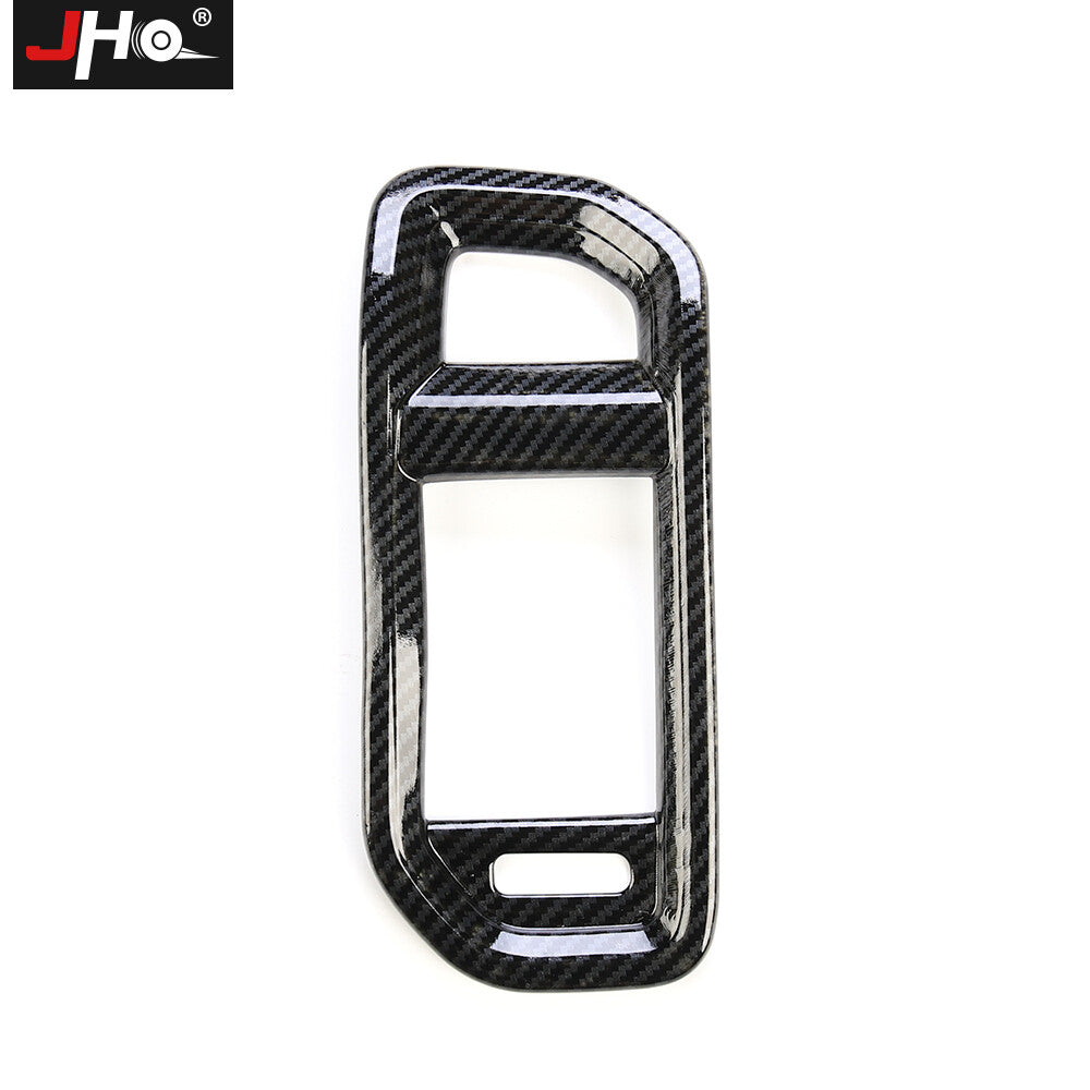 ABS Carbon Fiber Side Air Vent Outlet Cover Frame Decor for Dodge for Ram 1500