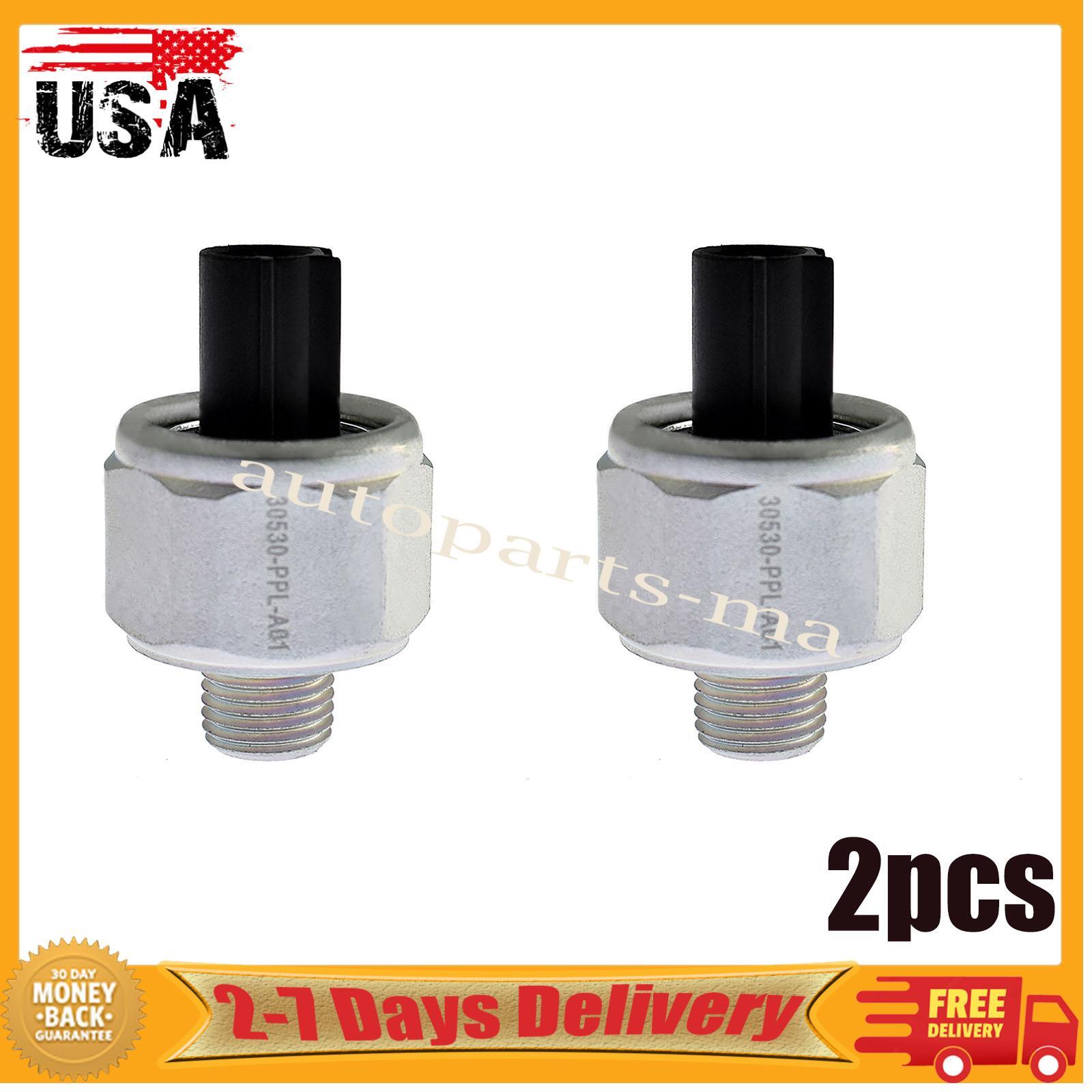 2x Knock Sensor for Honda Element Accord for Civic CR-V for Acura for RDX RSX 30530-PPL-A01