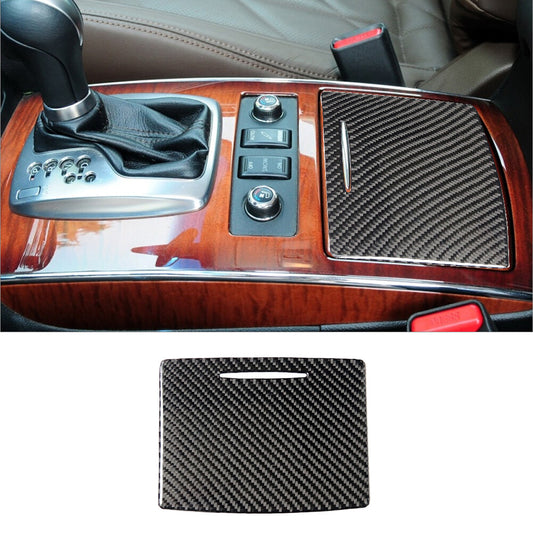 Carbon Fiber Center Cupholder Cover Trim for Infiniti FX 2009-13/QX70 2014-2017