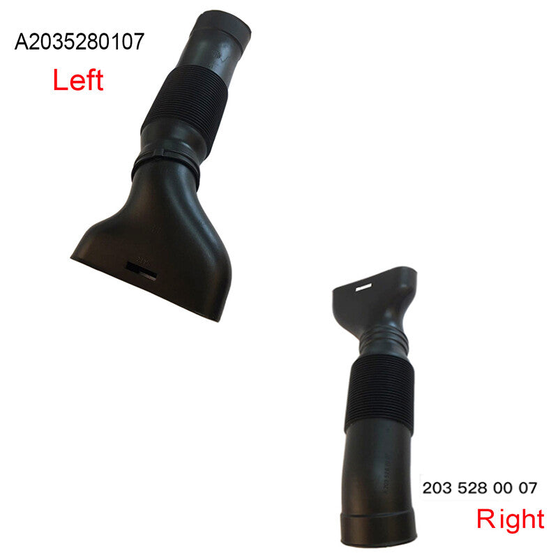 One pair of intake hoses suitable for Mercedes-Benz C240, C320, and C240 4MATIC 2001-2005.