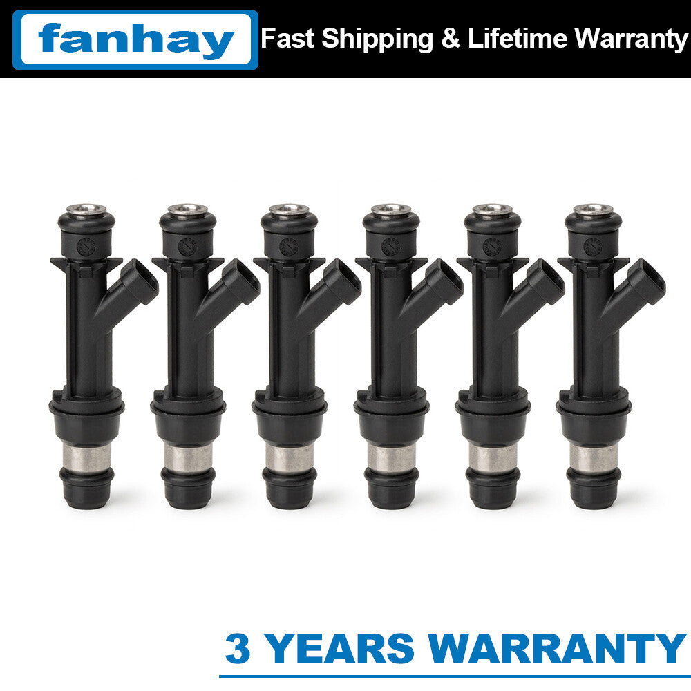 25323971 Fit For 2000-2005 for Chevrolet Impala/Venture 3.4L Set of 6 Fuel Injectors