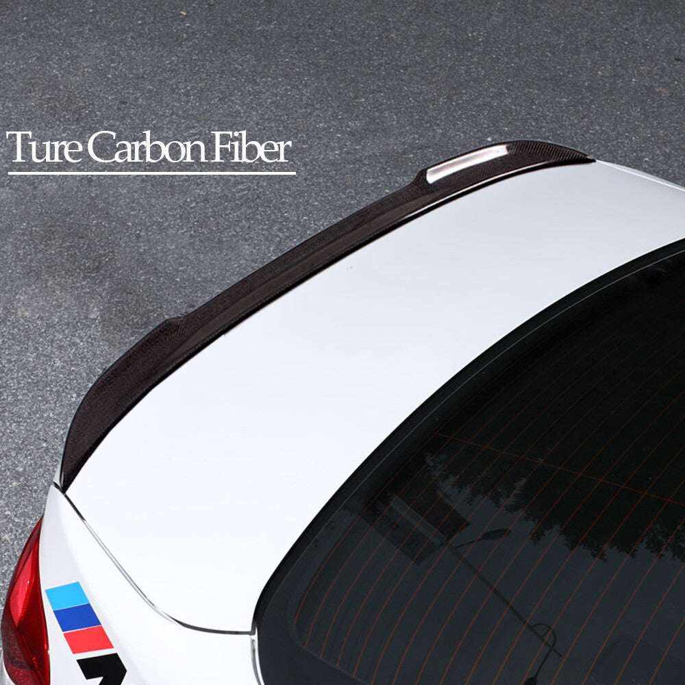 Real Carbon Fiber Rear Spoiler Wings For 2013-2019 for BMW E90 325i 335i 4 Door