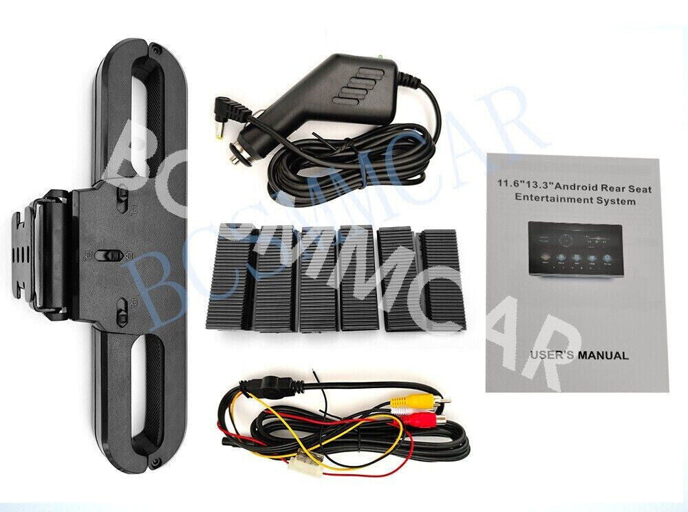 2pcs Android 11 Car TV Touch Screen Headrest Monitor For Rear for Seat Entertainment