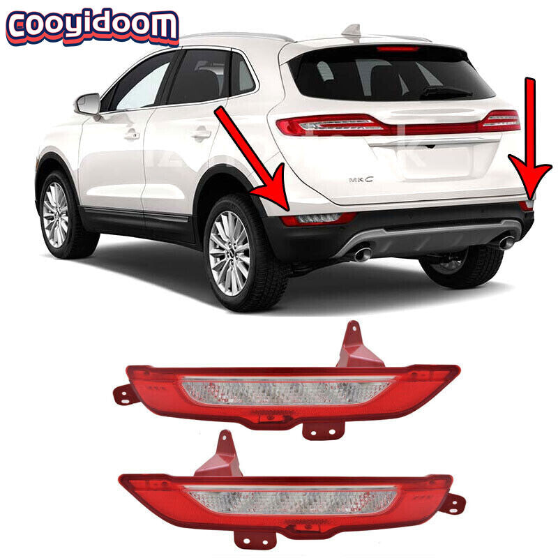 Rear bumper light marker light strip bulb assembly for Lincoln MKC 2015 - 2019