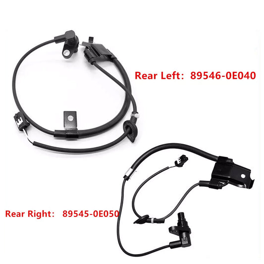 Rear LR ABS Wheel Speed Sensor Fit Highlander 2009-2014 89546-0E040 89545-0E050