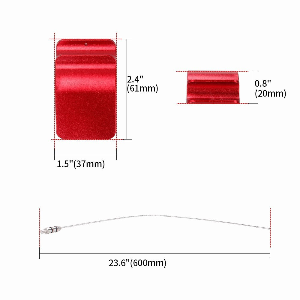 K20 Red Billet Engine Oil Dipstick for Honda for Acura K20 K-Series Hybrid Dip Stick