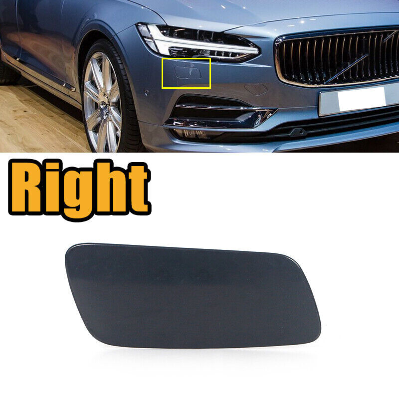 Front Headlight Washer Jet Cover 39839842 Primed for VOLVO S90 2017-2019 Right