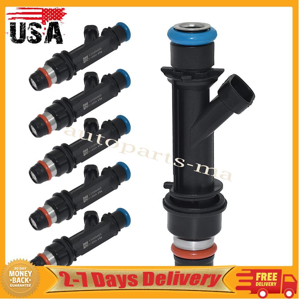6x Fuel Injector 12589465 for Chevrolet Trailblazer for GMC Envoy for Isuzu 25345324