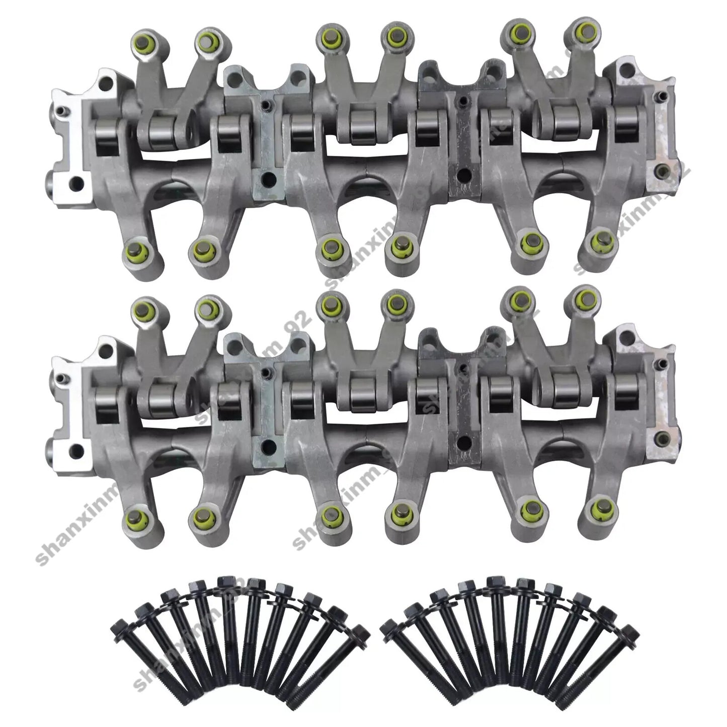 2X Rocker Arm Shaft Lifter Assembly Fits for Dodge for Chrysler 3.5L 4.0L V6 2005-2010