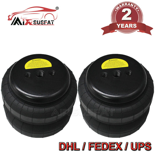 2PC For Firestone W01-358-6955 Contitech Air Suspension Spring Assembly