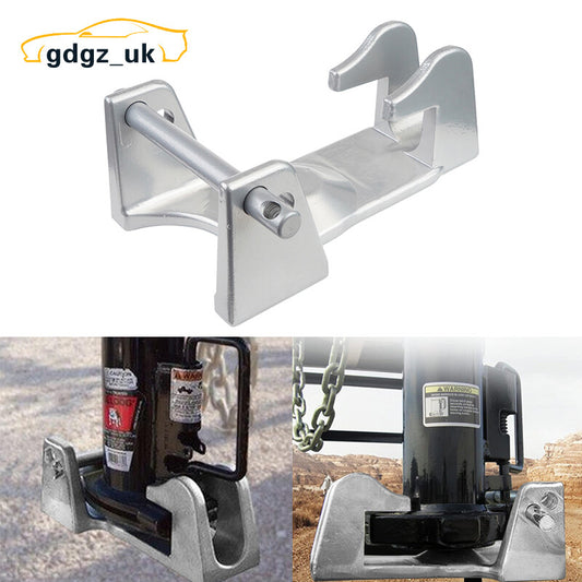 Gooseneck Trailer Lock Hitch Lock TL-50 Coupler Lock for Heavy Trailer RV Silver