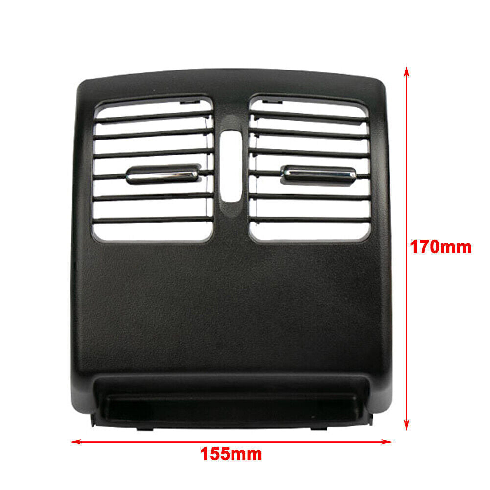 Grey Rear Center Console Fresh Air Outlet Vent Grille Cover for Benz W204 W207
