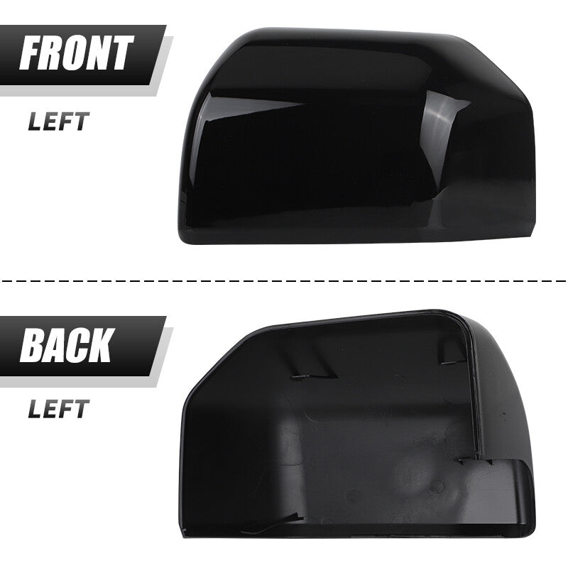 Left Driver Side Mirror Cover Cap Fit for Ford F-150 F150 2015-2020 FL3Z17D743AA