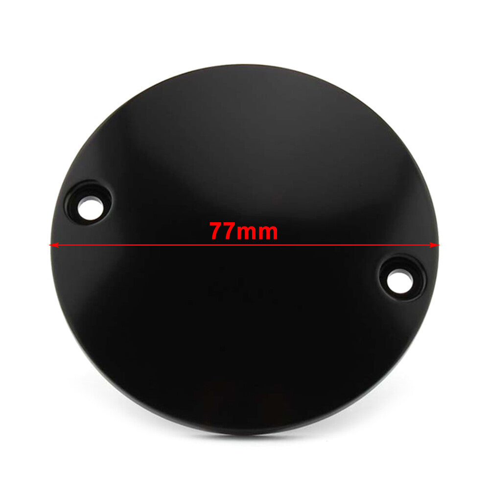 2Hole Chrome Domed Points Cover Softail Bigtwin for Harley Timing Ignition Timer