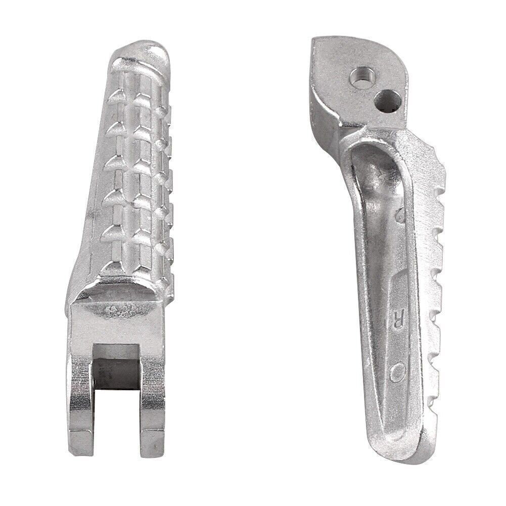 Front Rider Footpegs Footrests Kit fit for DUCATI Monster 696 796 2009-2013 Silver