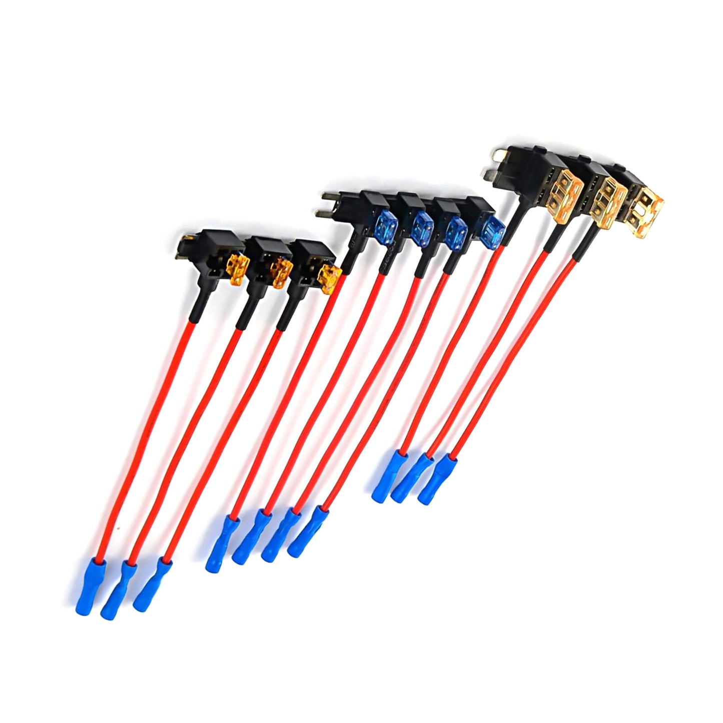 10 Pcs Low Profile for Mini Add-a-Circuit Fuse Adapter Durable Replacement Parts