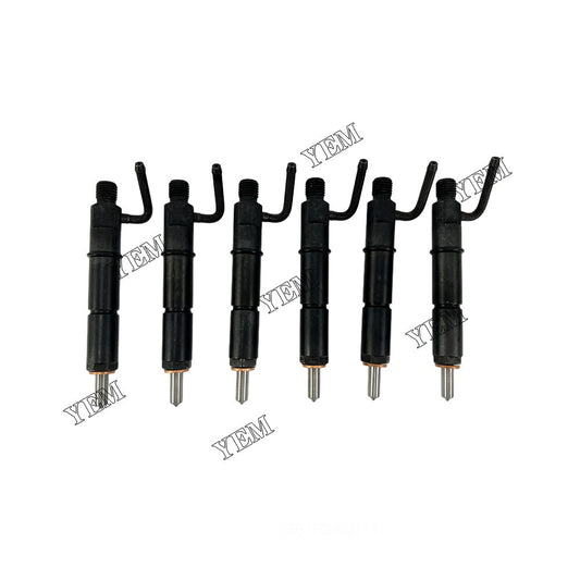 6PCS S6K Injector 212-8470 for Mitsubishi Engine Rebuild Kit Aftermarket Parts