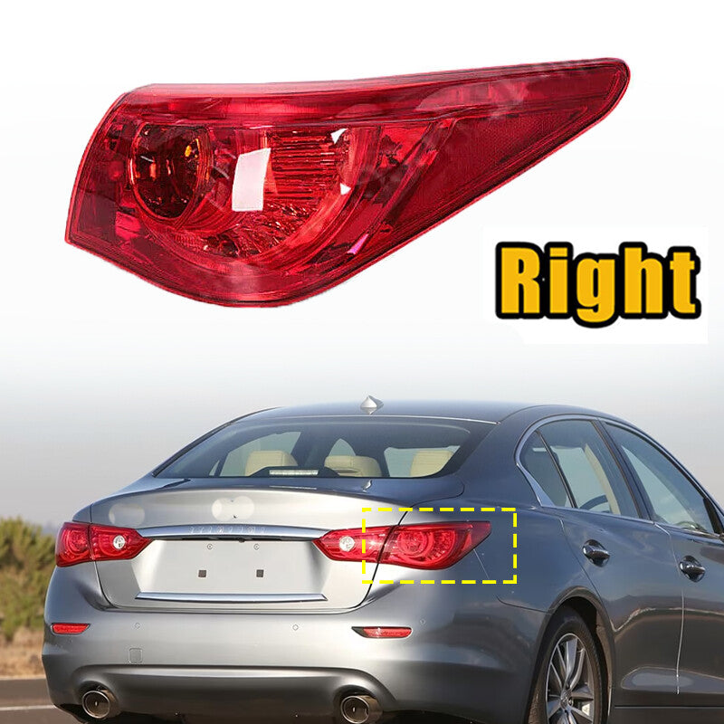 For 2014-2017 for Infiniti Q50/Q50s Right Rear Tail Light Outer Lamp Driver Side