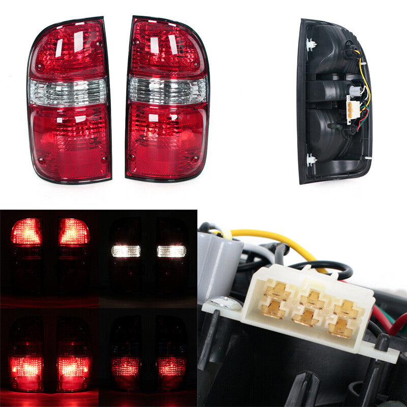 Pair for Toyota Tacoma 2001-2004 Red Tail Light Brake light Left+Right