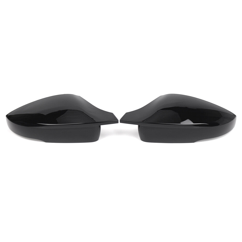 Glossy Black Door Wing Mirror Cover Caps Rearview Mirror Housing for VW Polo UP