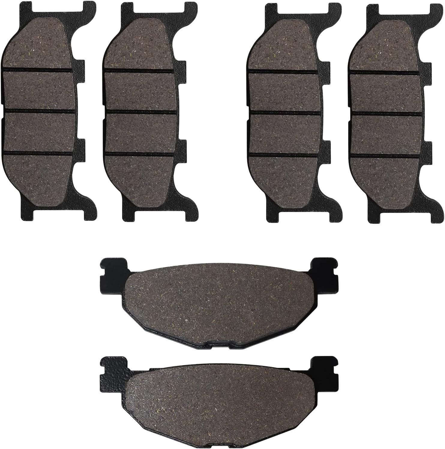 Front Rear Semi-Metallic Brake Pads for YAMAHA YP400 Majesty 400 2009 2010 2011