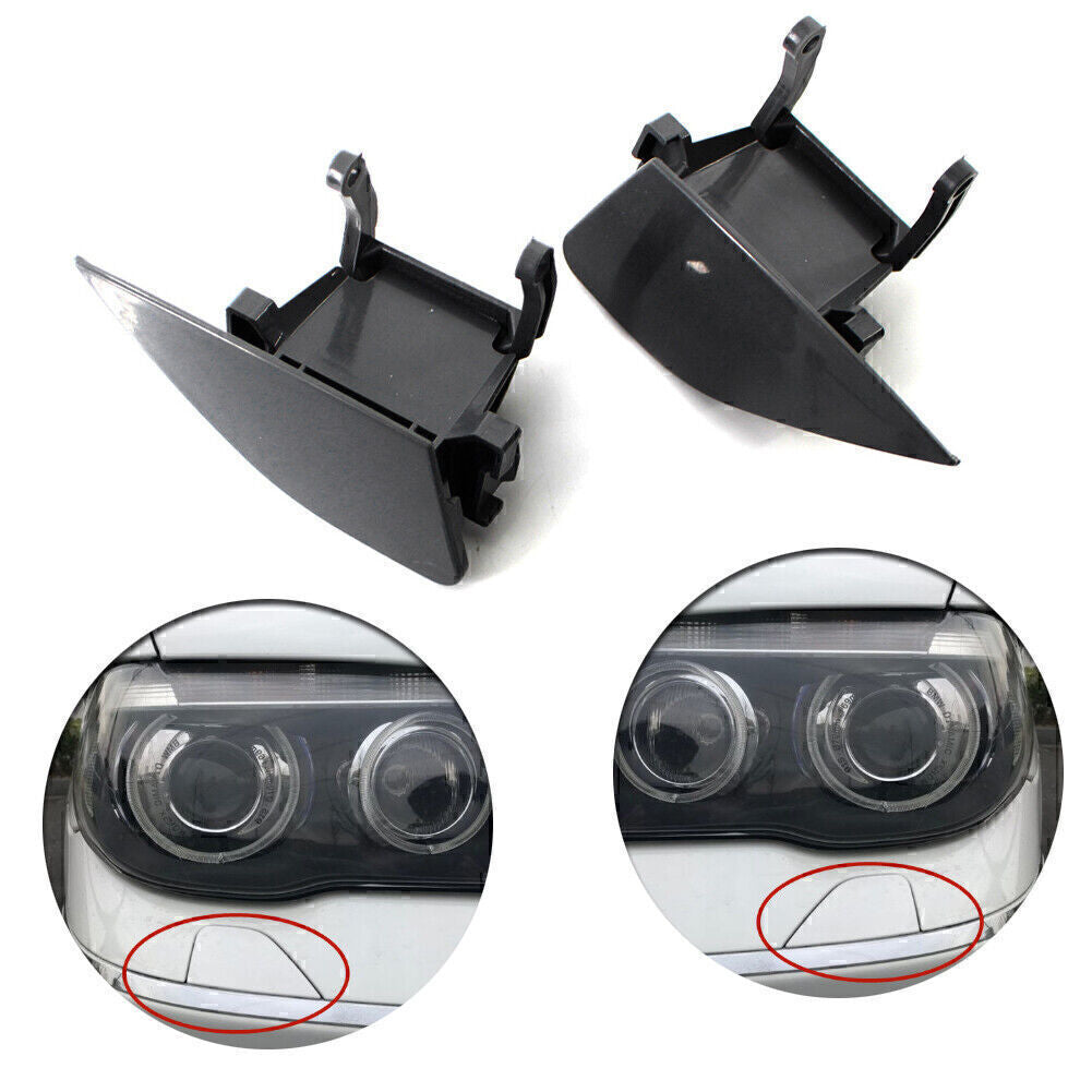 Front Bumper Headlight Washer Cover Cap for BMW 7-series E65 E66 2005-2008 2007