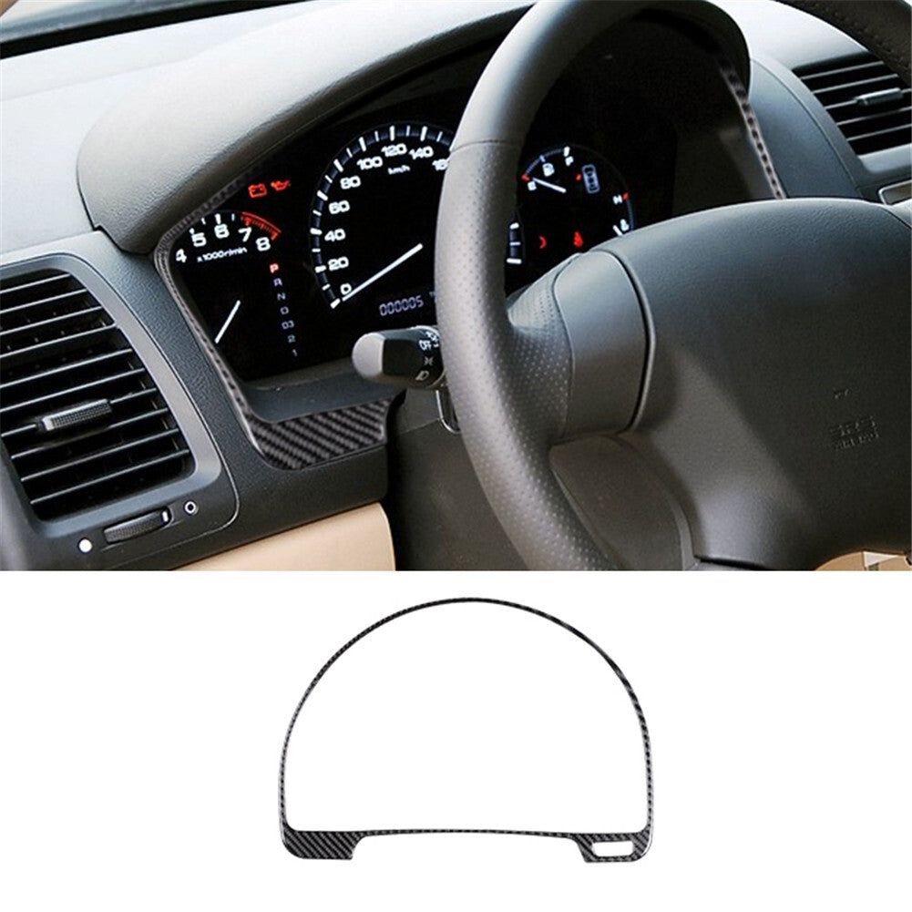 Carbon Fiber Speedmeter Surround Trim Cover for Honda Accord Sedan 2003-2007