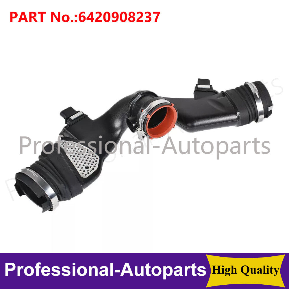 6420908237 Engine Air Duct w/ Mass Sensor Fit for Mercedes W164 OM642 V6 CDI