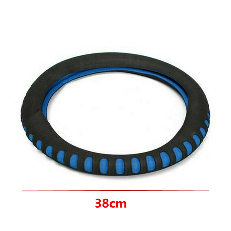 Universal Punching Car Steering Wheel Soft Protective Cover Diameter 38cm
