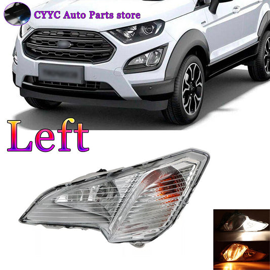 Left For 2018-2022 for Ford EcoSport Bumper Fog Lights Parking Signal Lamps