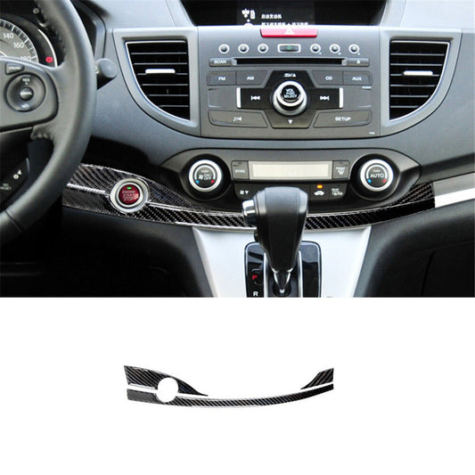 Carbon Fiber Dashboard Climate Control Trim for Honda CRV CR-V 2015-2016 Type-A